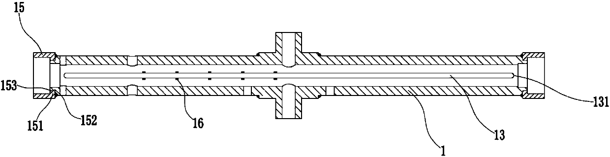 Rotating shaft structure applied to glass turnover device and glass turnover device