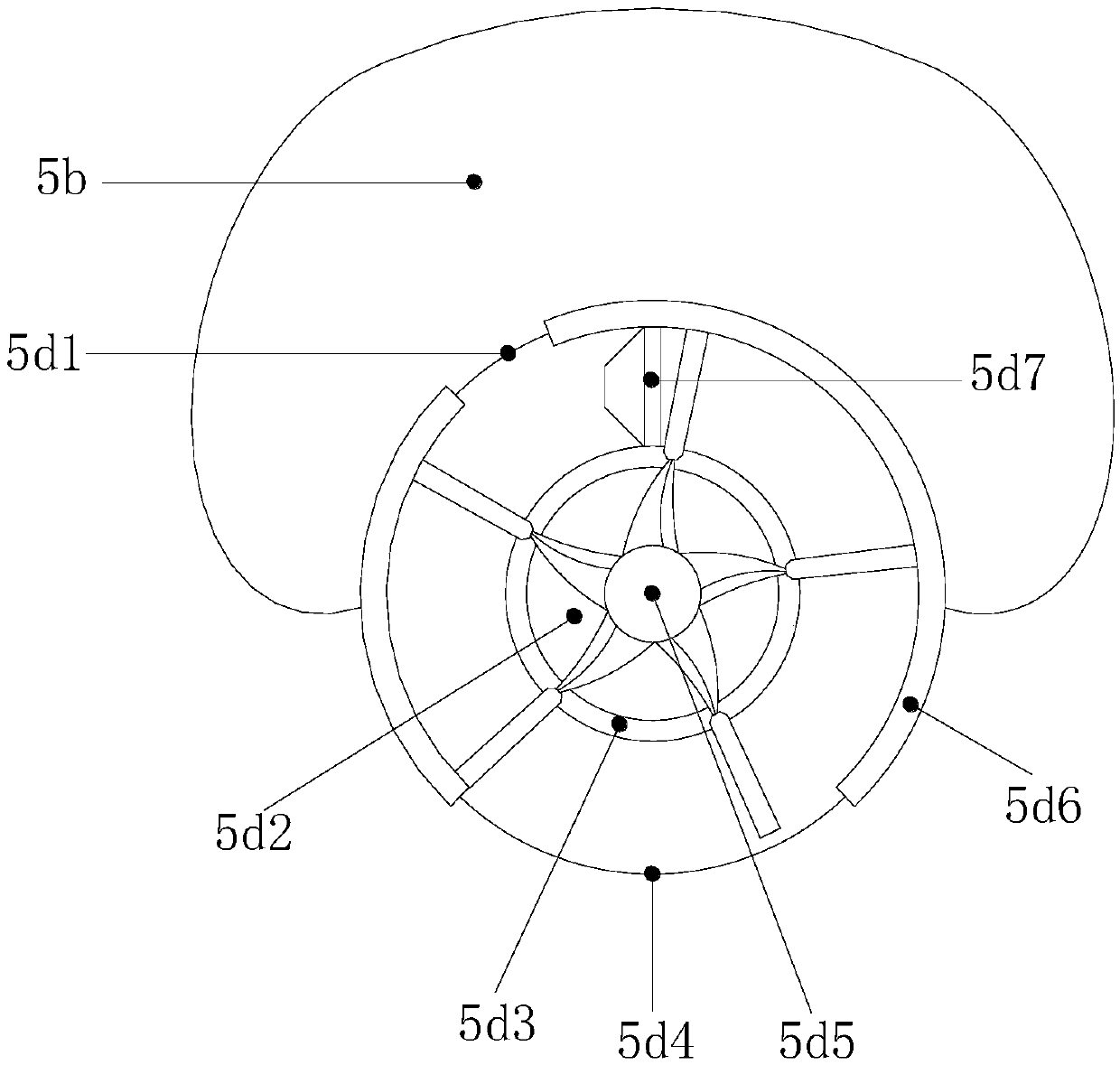 Riding sport mask for accumulating air based on wind power drainage principle