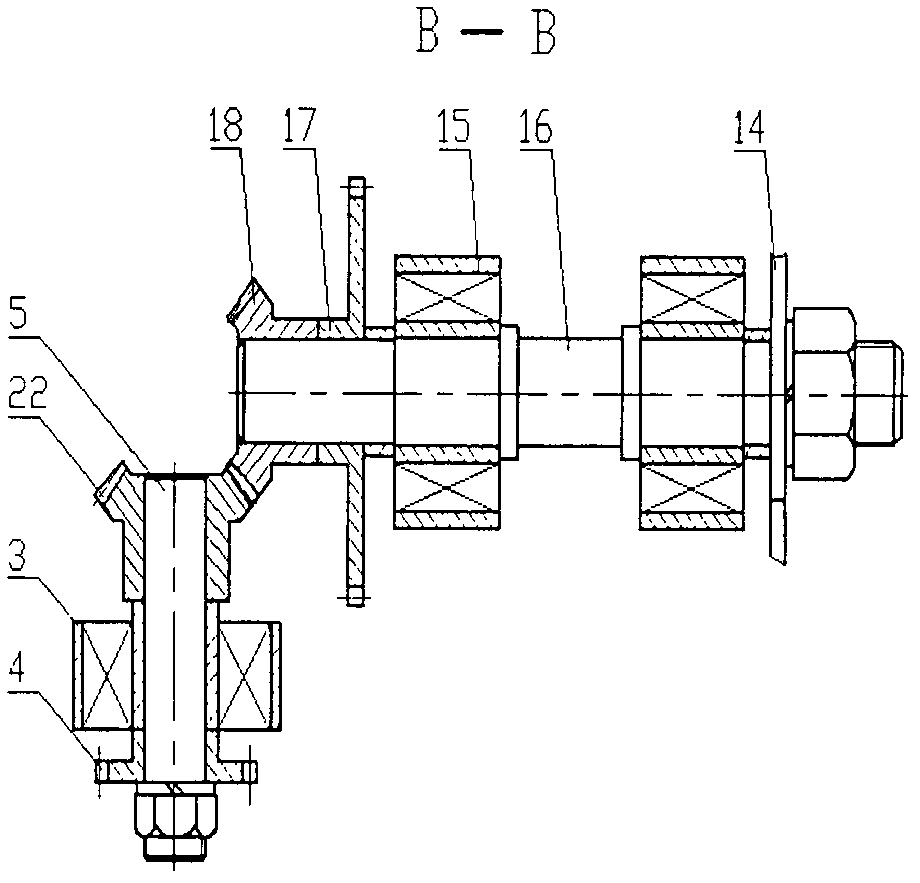 Automatic feeding green feed chopper