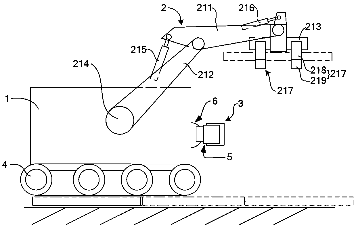 A cable trench inspection robot