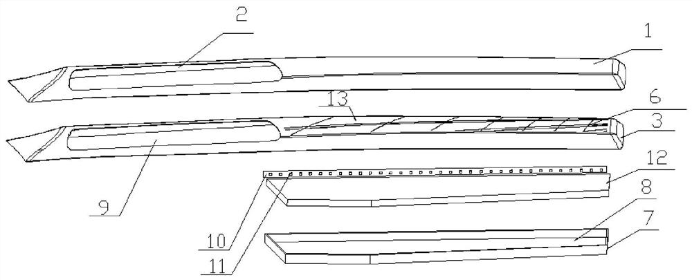 Light-transmitting structure with special stone skin effect and manufacturing method thereof