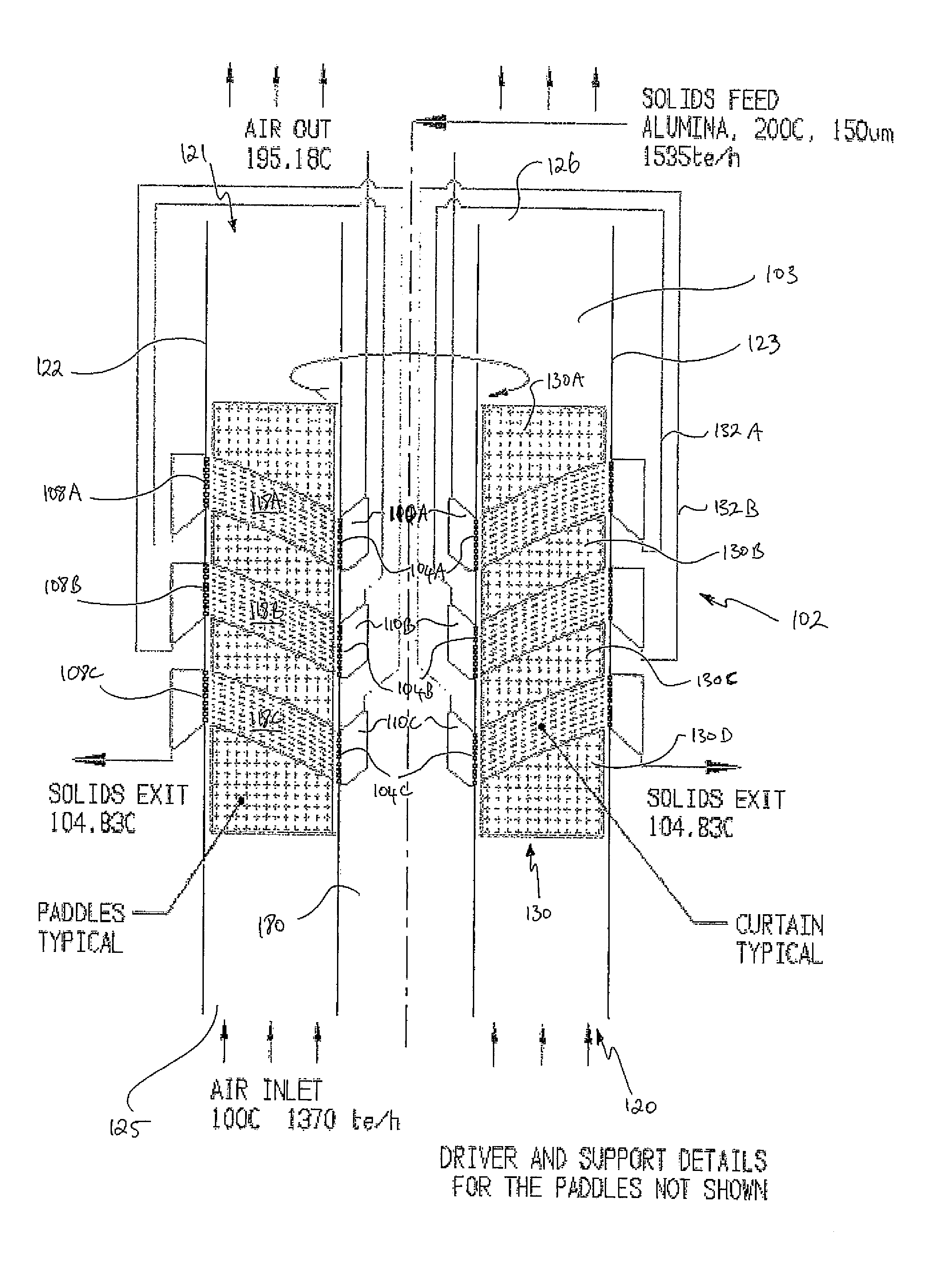 Gas-particle processor