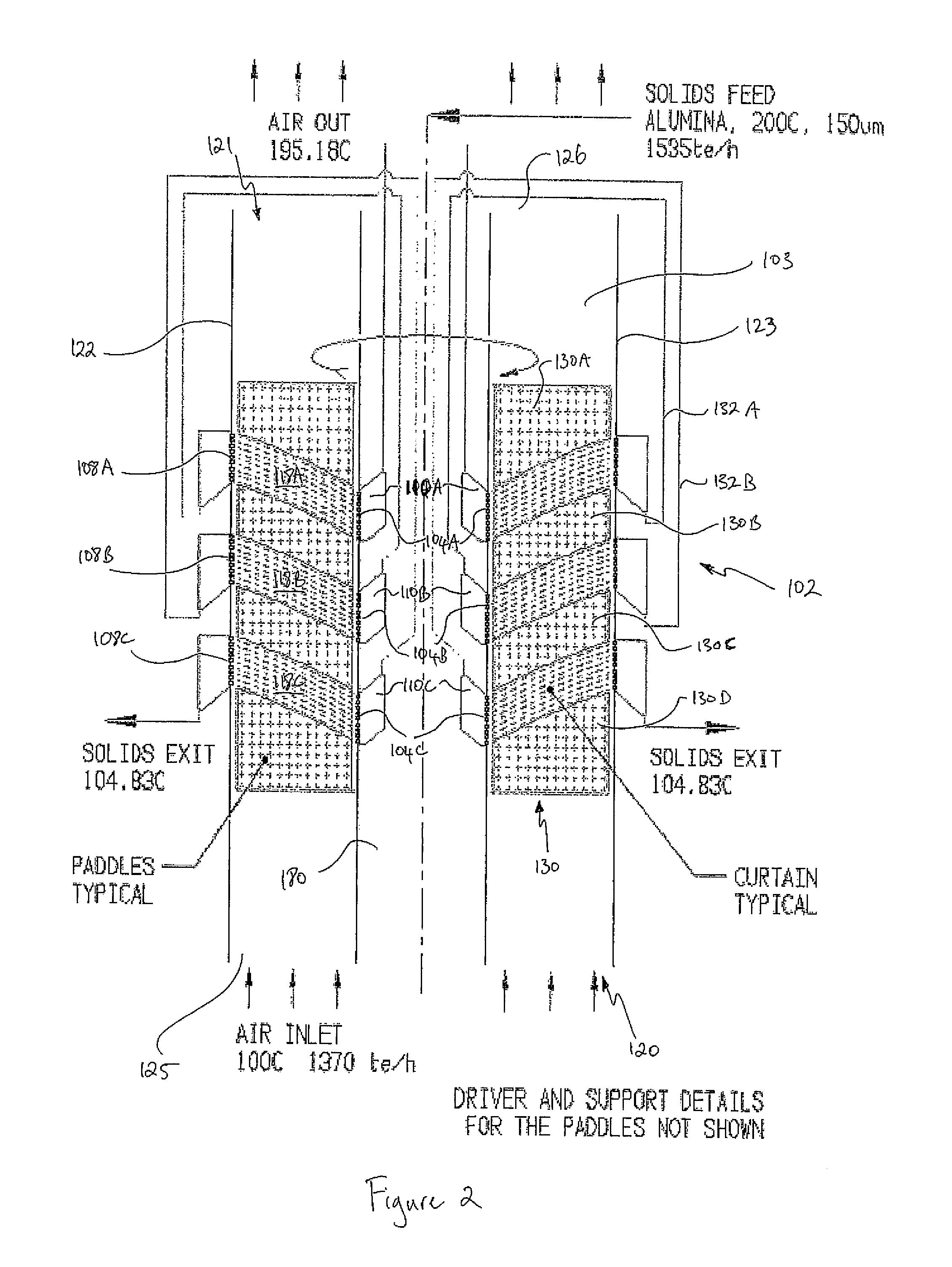 Gas-particle processor