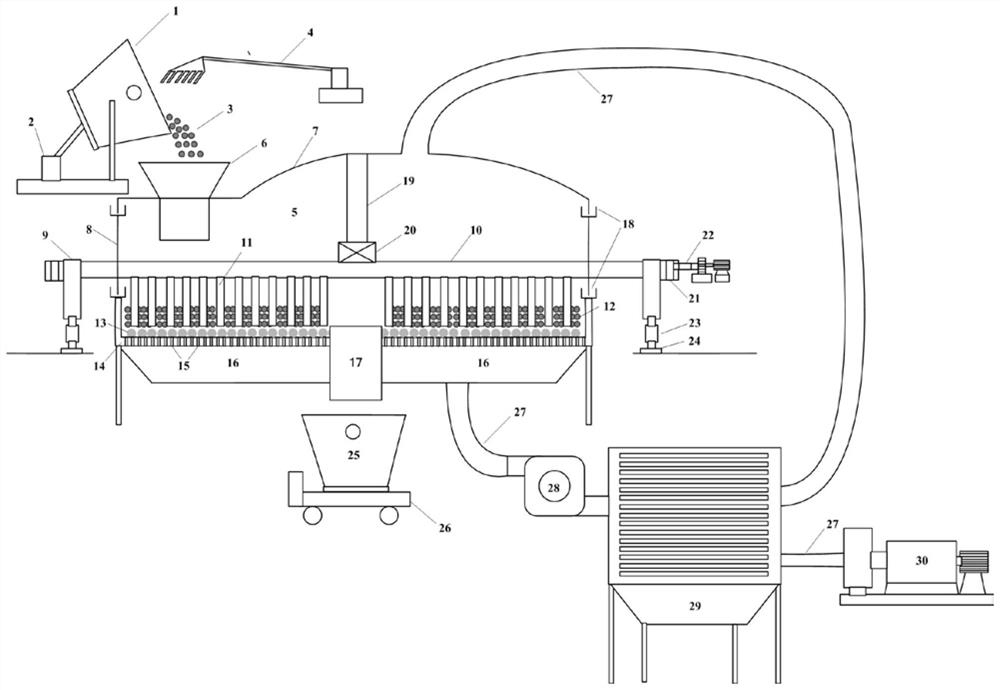 High-temperature steel slag disc crushing waste heat recovery device and method