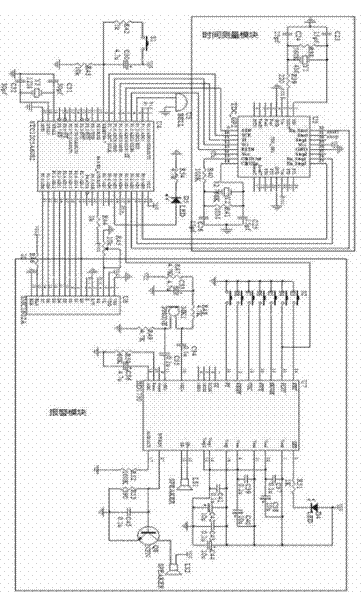 Automobile anti-collision alarm system based on pulse laser ranging