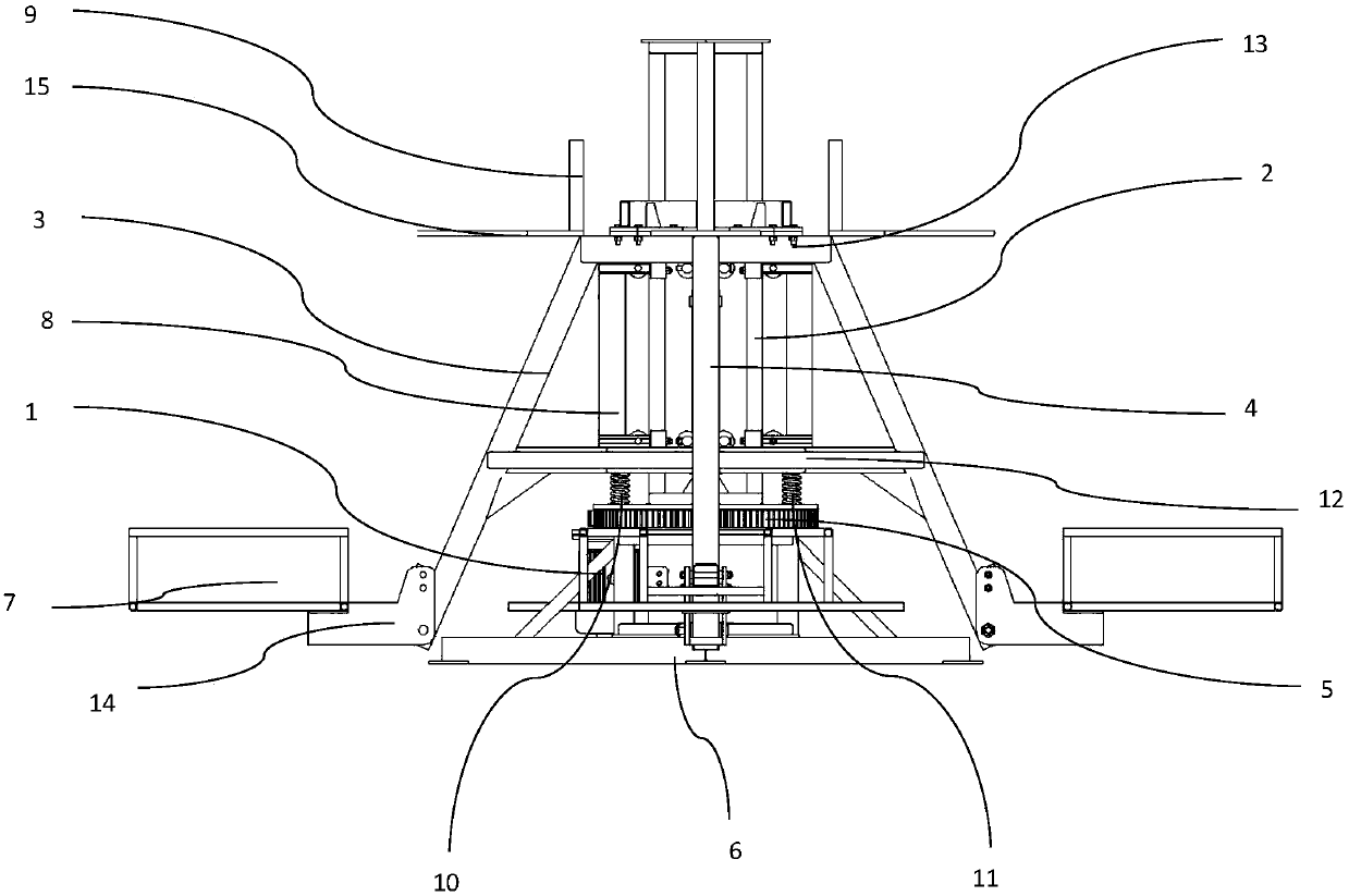 Rotary lifting amusement equipment