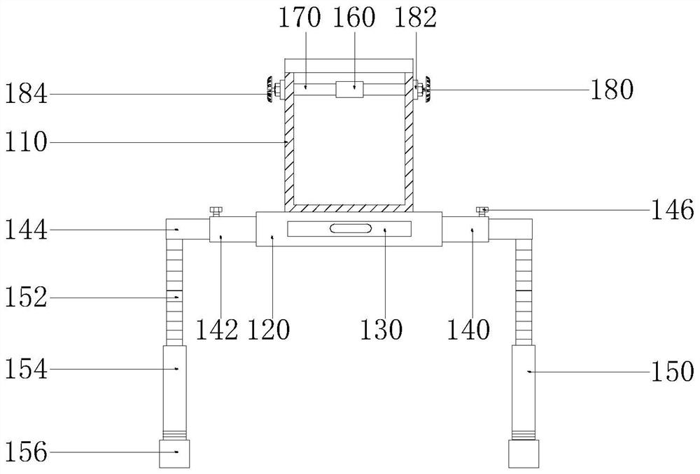 Pile hole diameter detection device for highway engineering construction