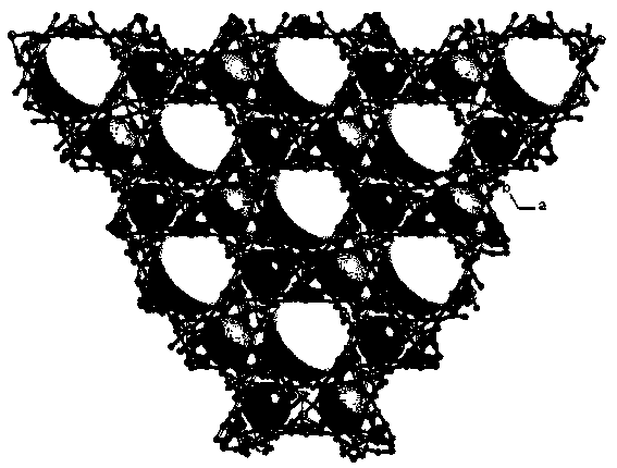 A kind of preparation method and application of copper metal organic framework compound