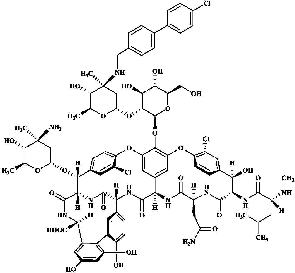 Oritavancin purification method