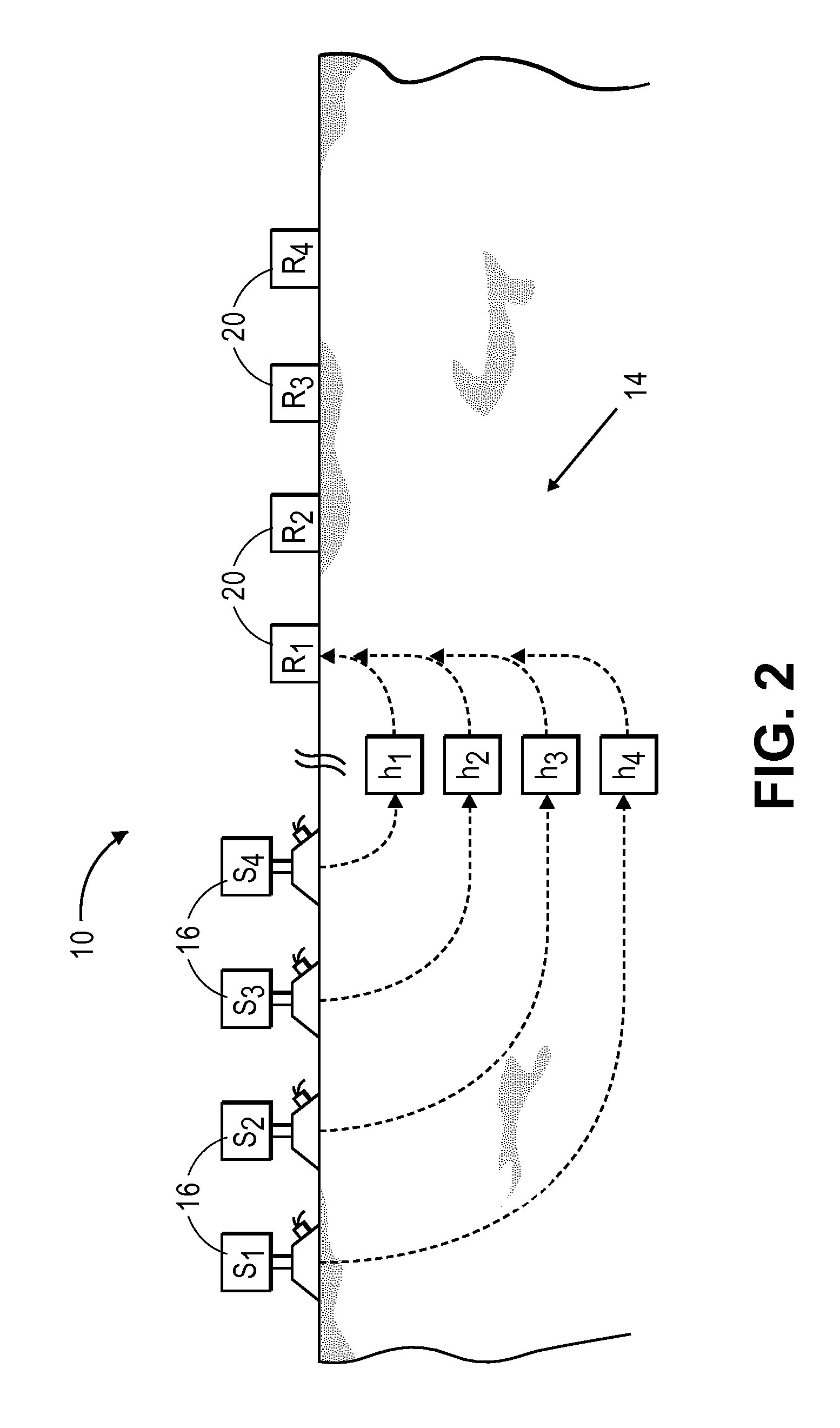 Method and apparatus for minimizing interference between seismic systems