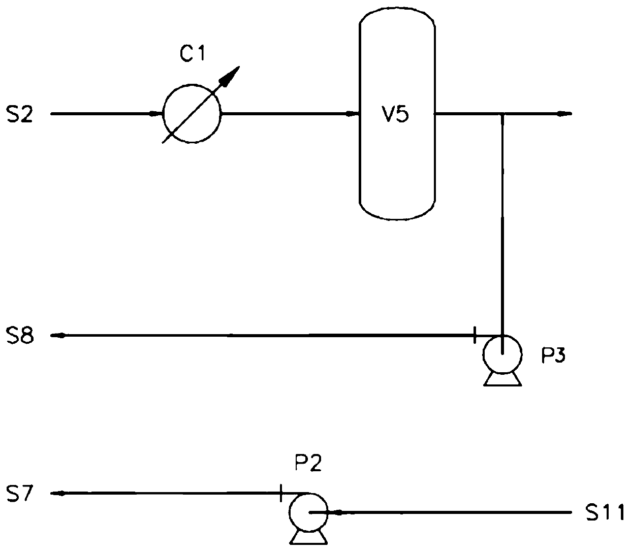 Slurry bed reactor and reaction system used for Fischer-Tropsch synthesis