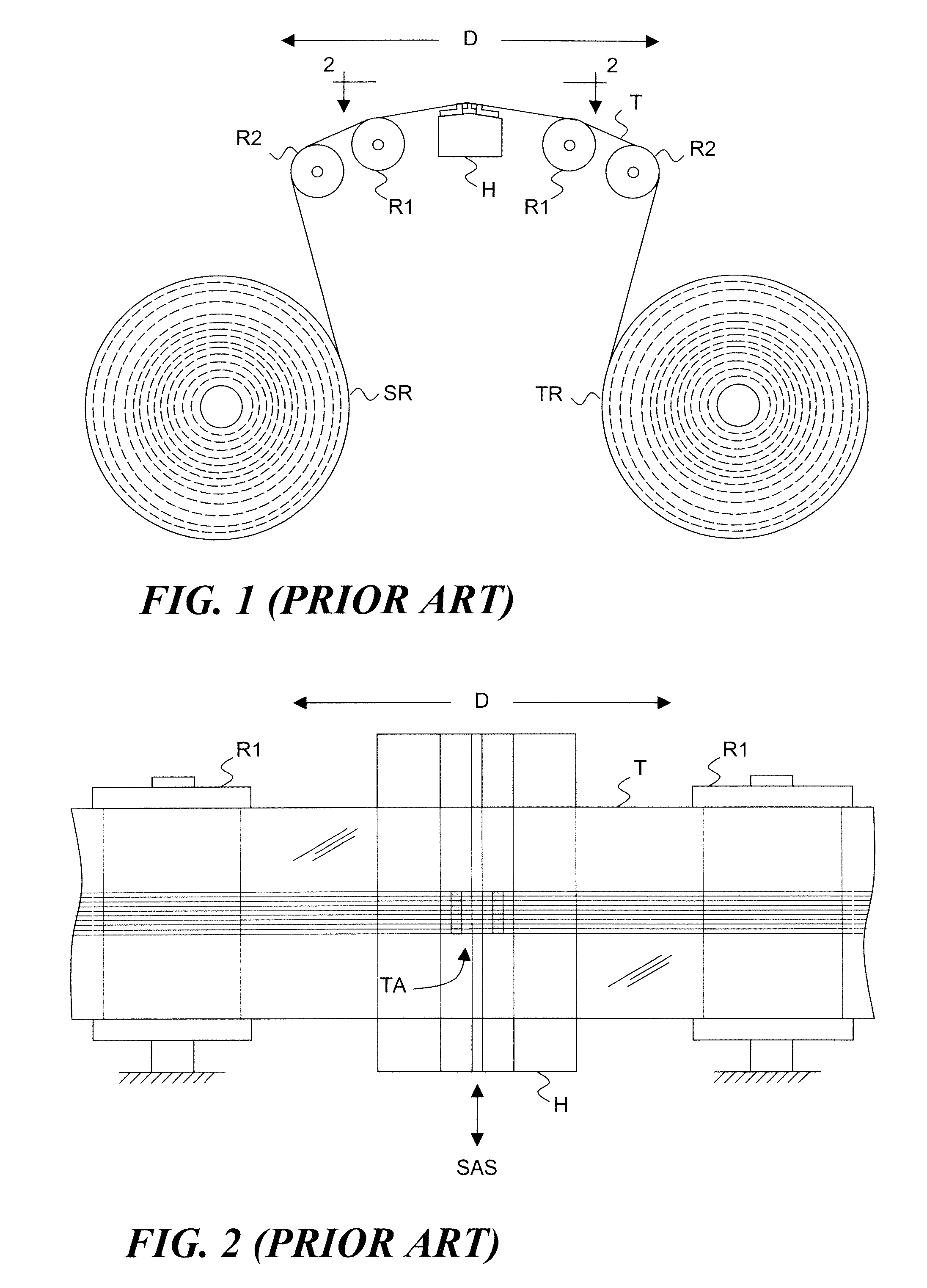 Tape Path Control System With Precision-Aligned Conjugated Rollers