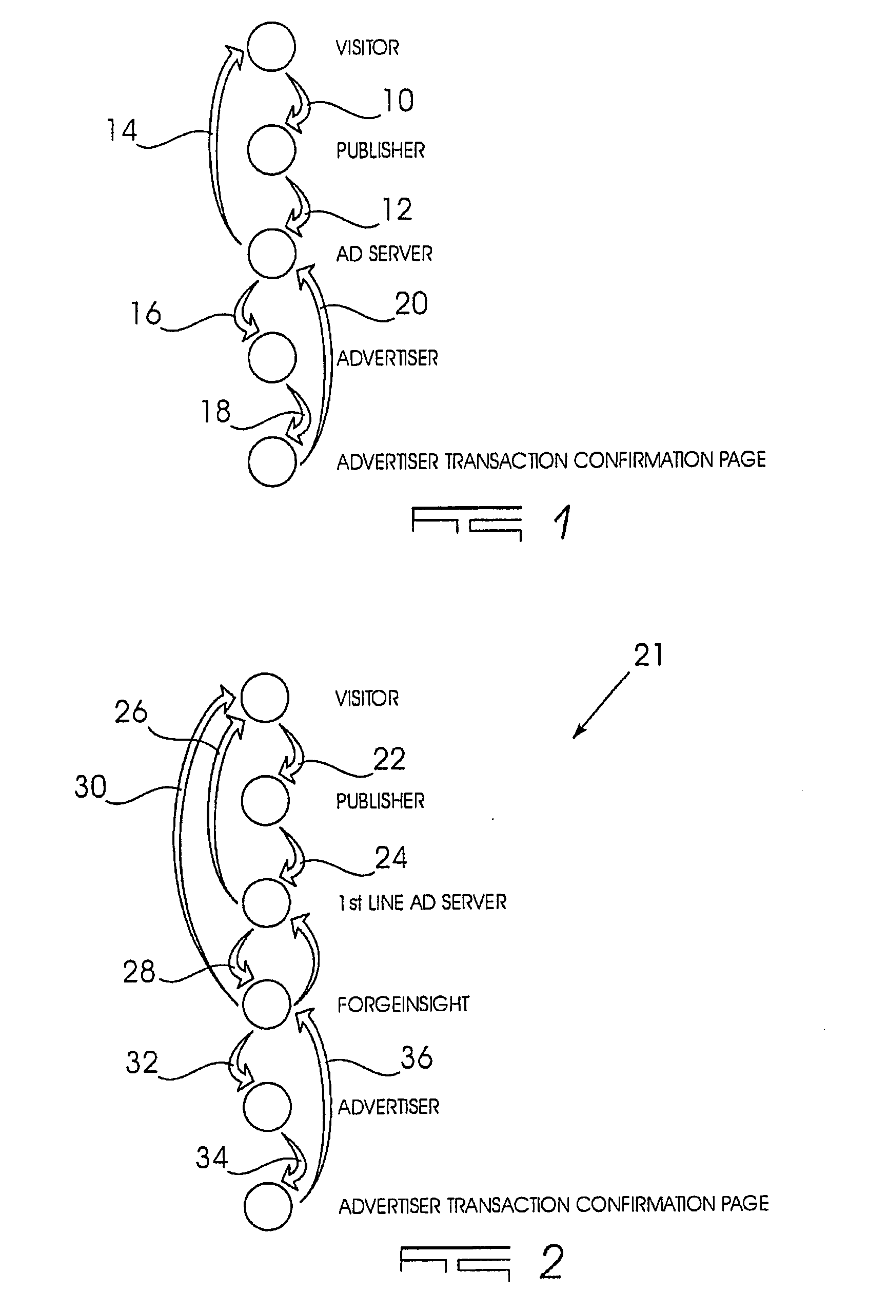 Method of and system for crediting an online publisher in an affiliate marketing relationship