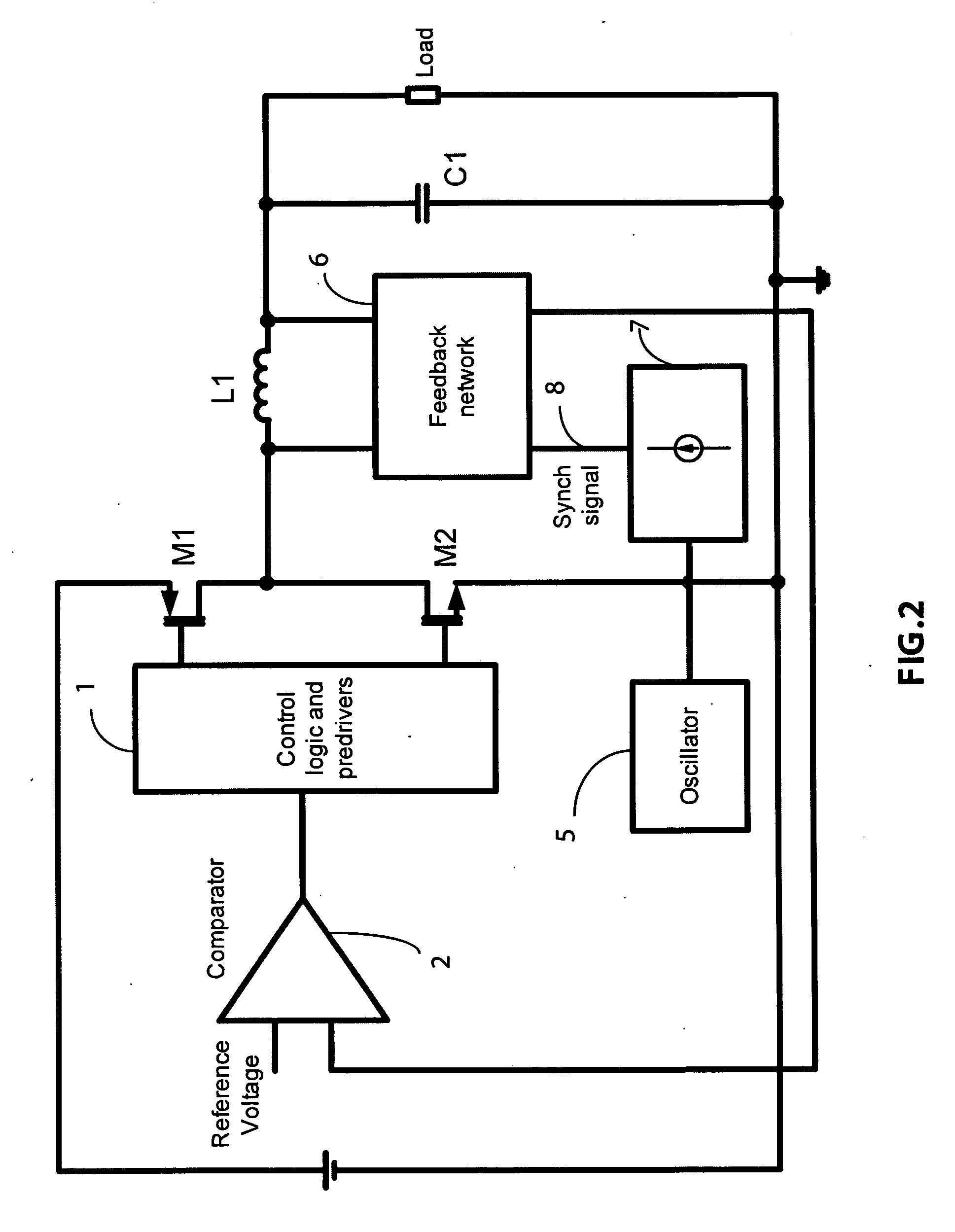 Synchronization of hysteretic power converters