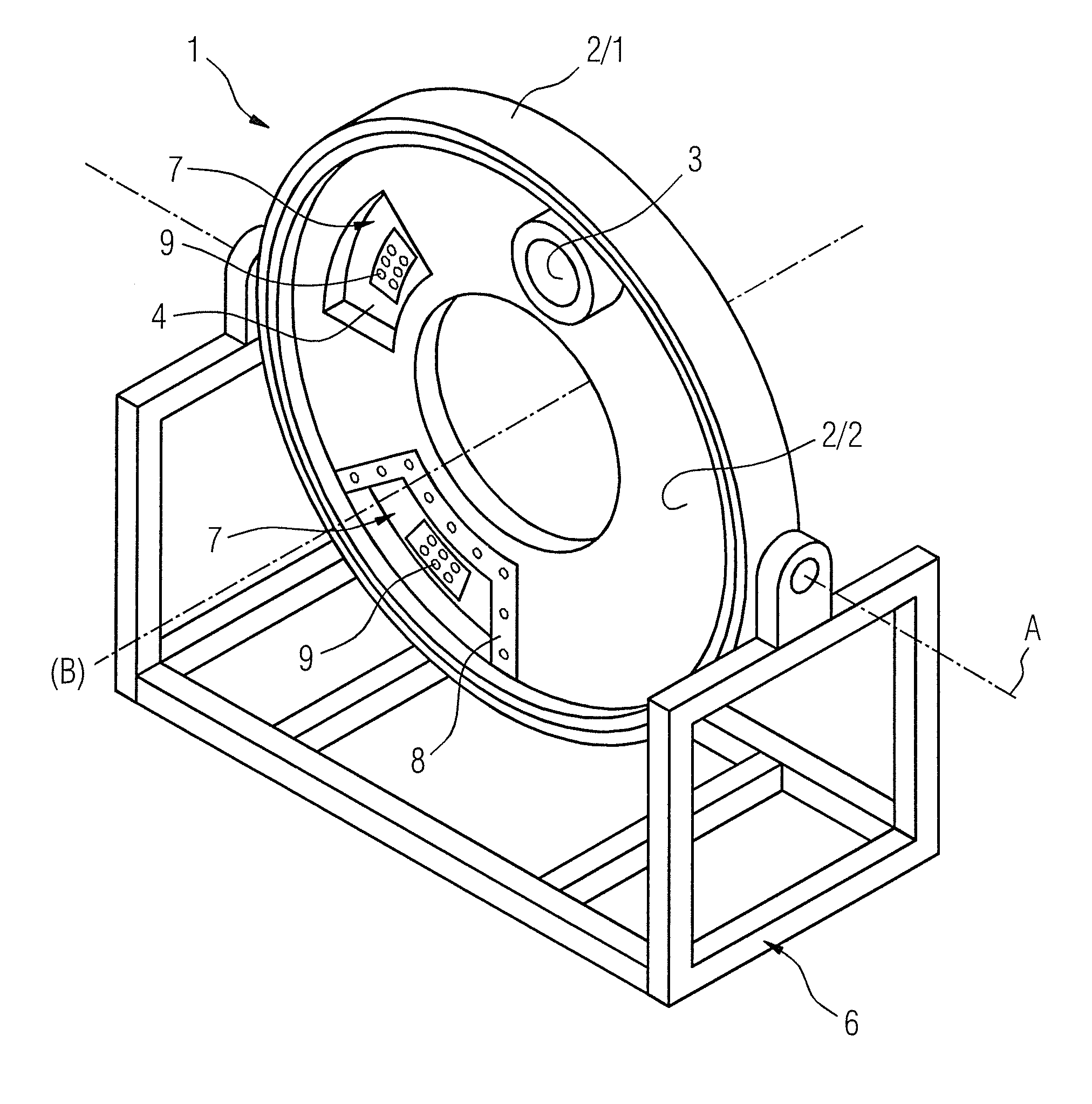 Rotor with a backplane bus having electrical connection elements to make electrical contact with electrical components in a medical apparatus, as well as rotating unit and medical apparatus with such a rotor