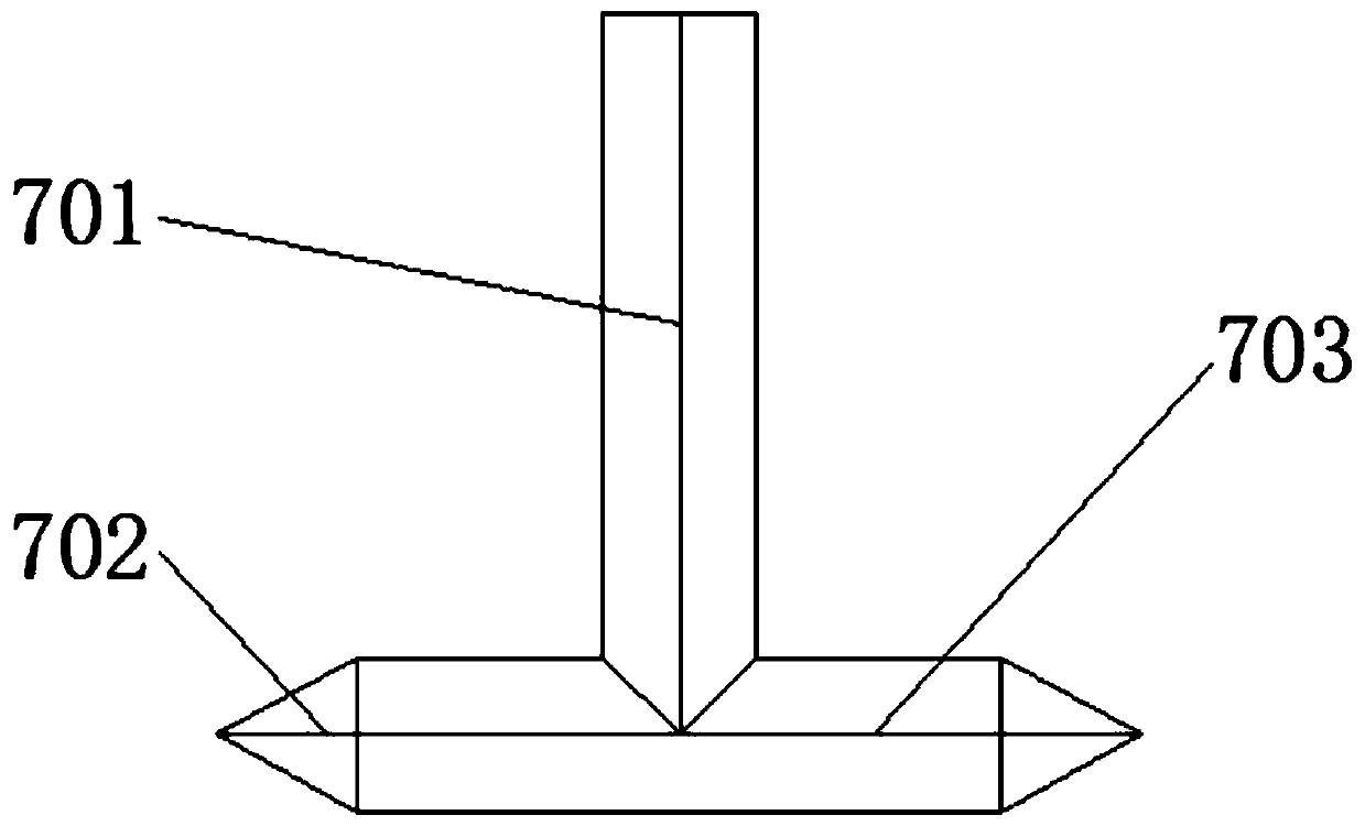 Leveling device for concrete paving