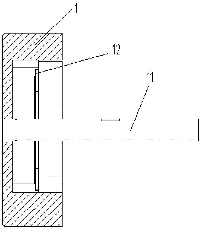 Motor of stator and rotor split type for sewing machine