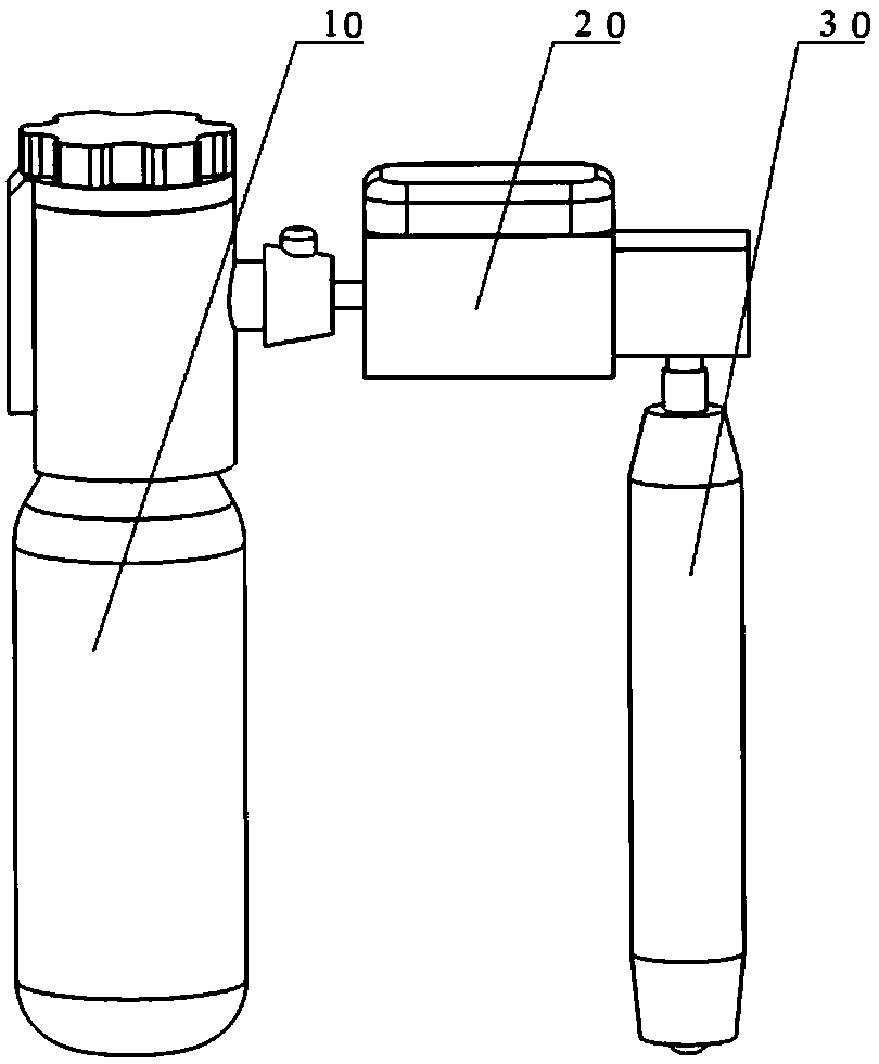 Haemostasis device control device and control method thereof