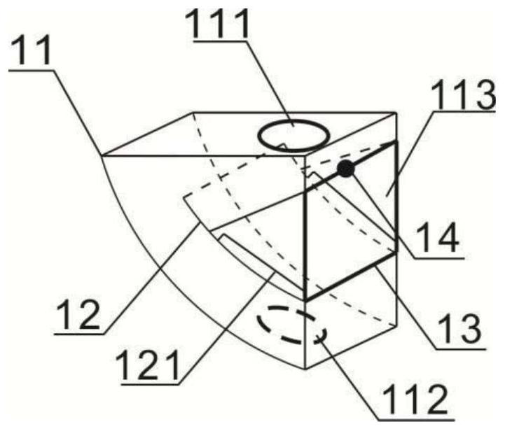 Roof rainwater source control device and operation method based on the concept of sponge city