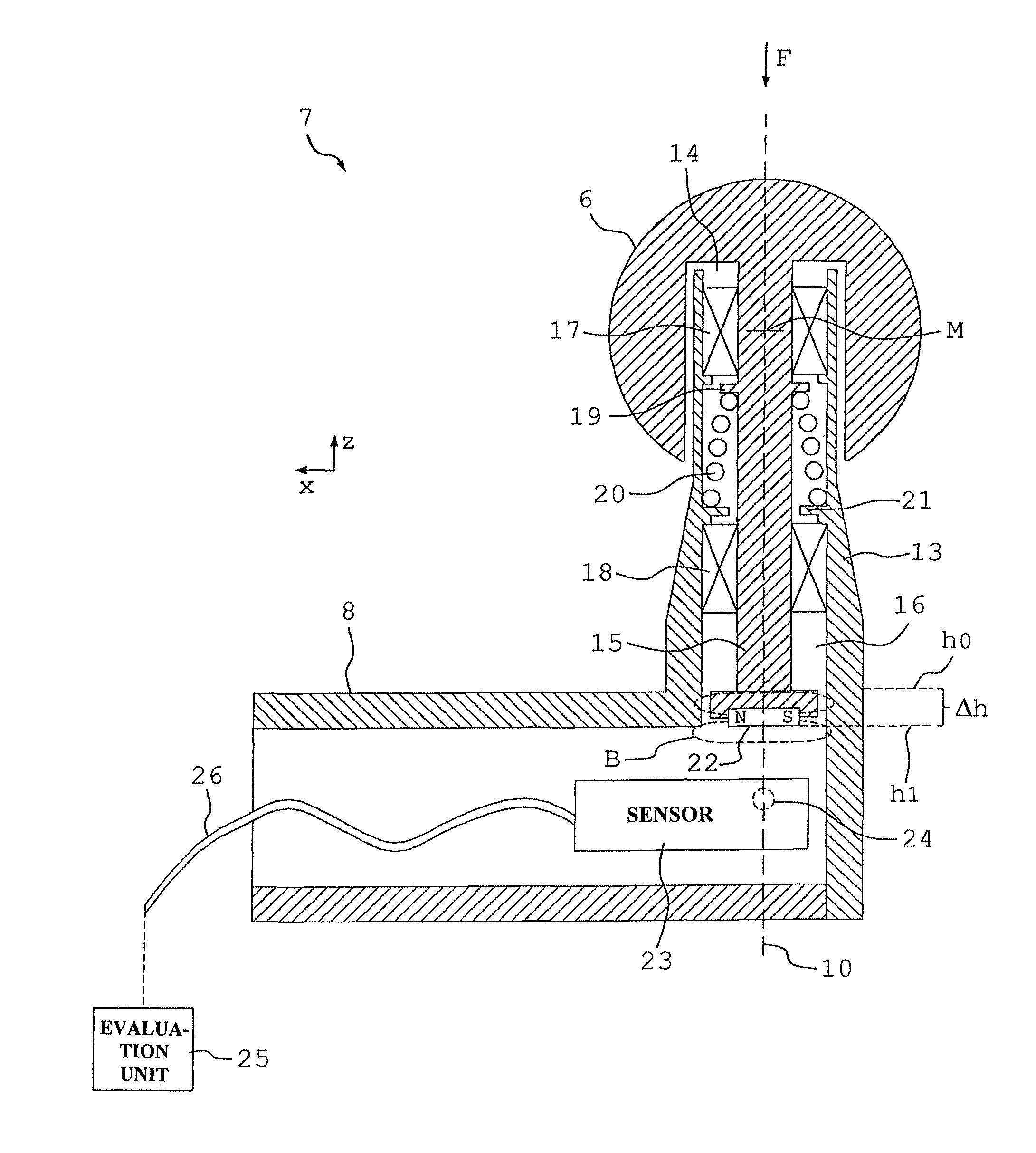 Towing device for a towing vehicle