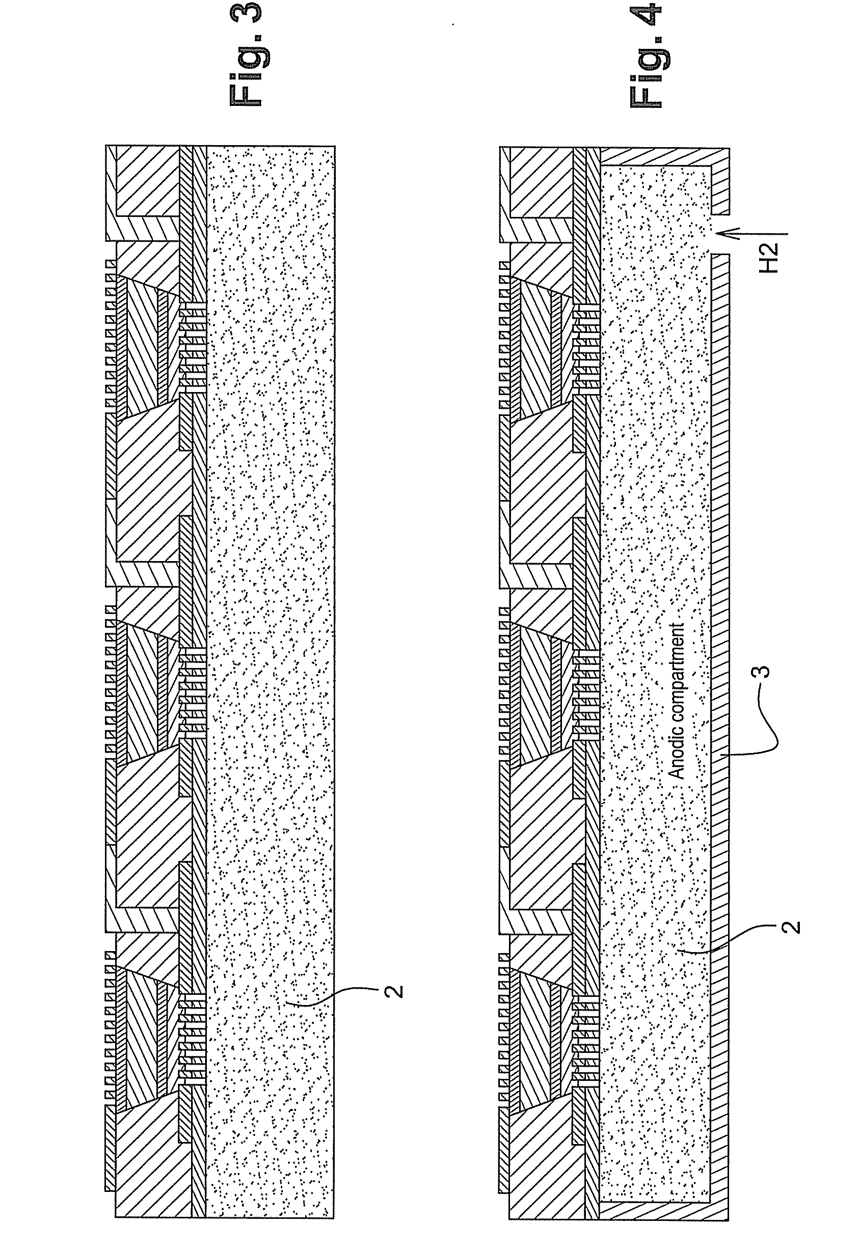 Impermeable porous substrate for planar fuel cells and integrated packaging