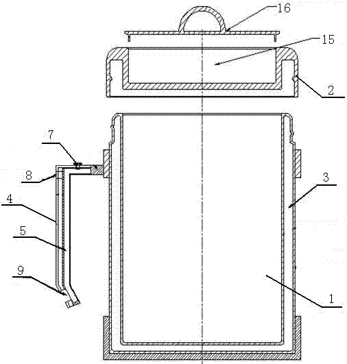 Intelligent cup based on thermoelectric power generation