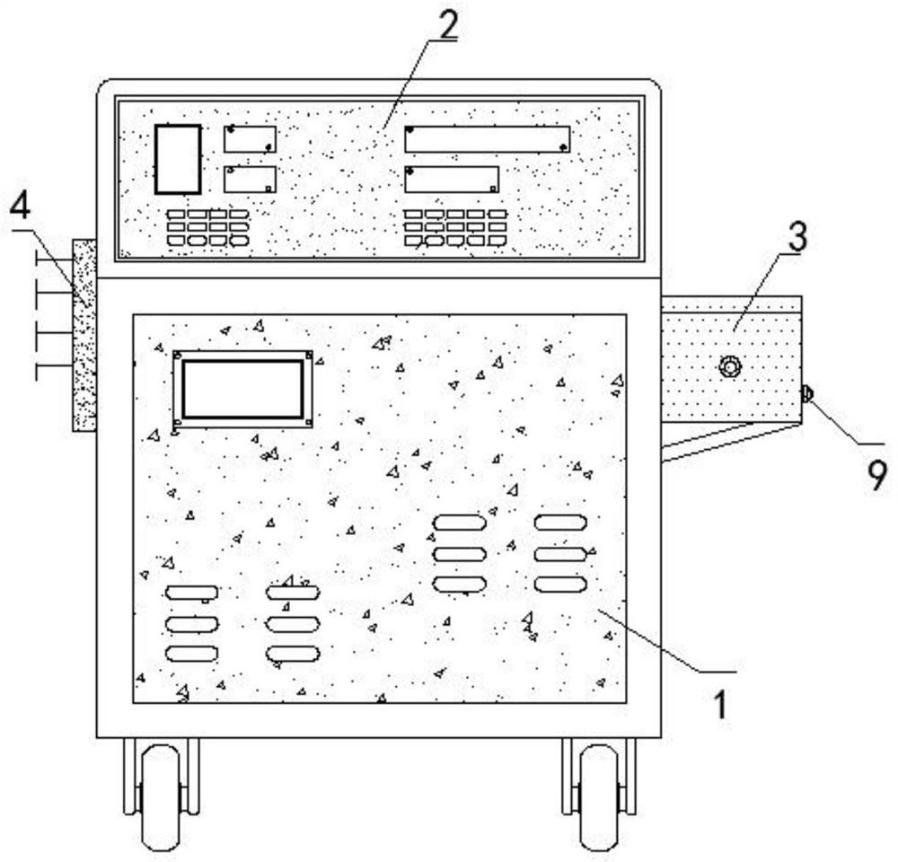 Intravascular mild hypothermia therapeutic apparatus for intensive care medicine department