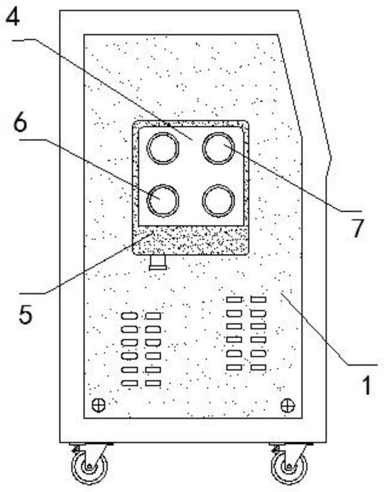 Intravascular mild hypothermia therapeutic apparatus for intensive care medicine department