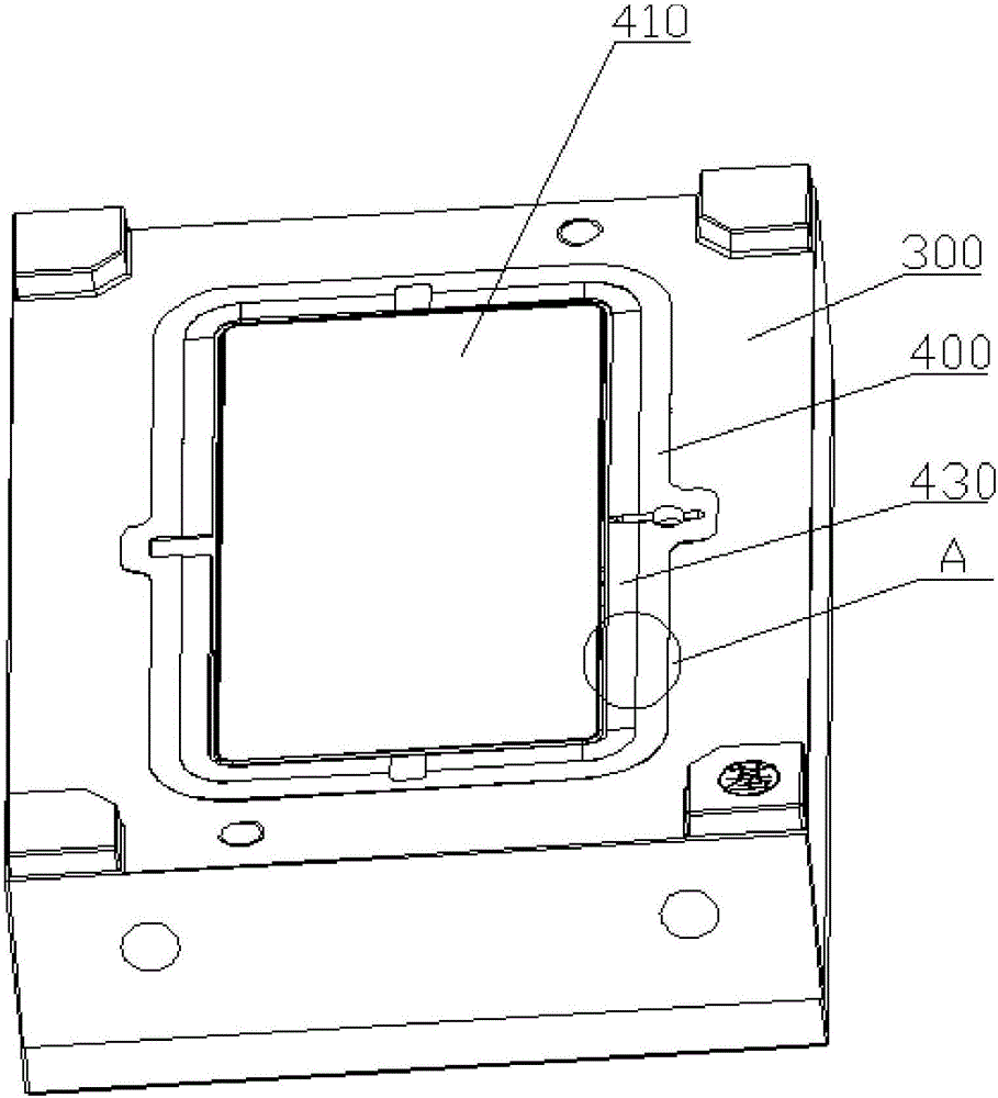 A liquid silicone injection mold