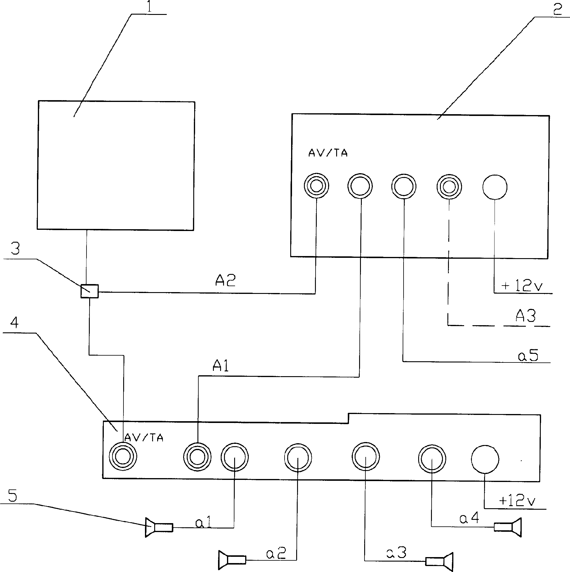 Monitoring and controlling system for real-time omnibearing recording collision of vehicle body