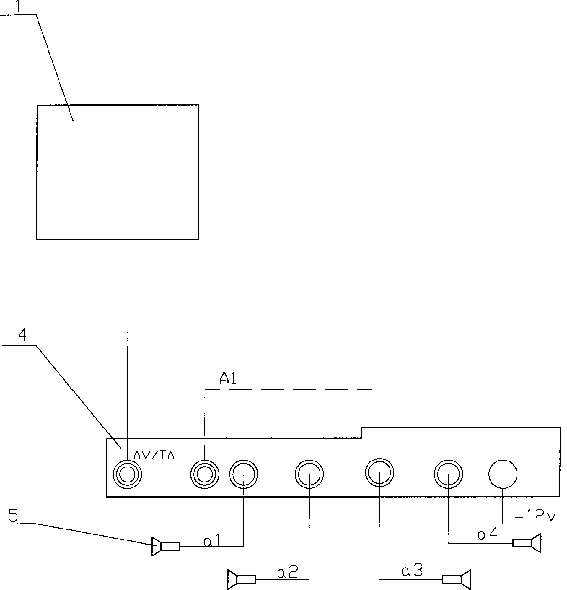 Monitoring and controlling system for real-time omnibearing recording collision of vehicle body