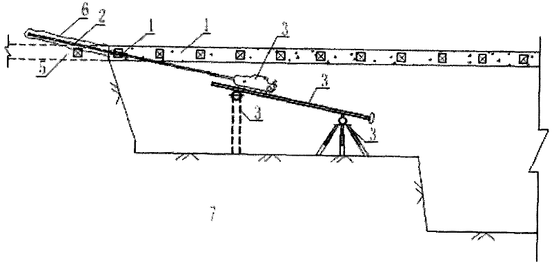 Advanced hole-forming method of sand gravel boulder layer