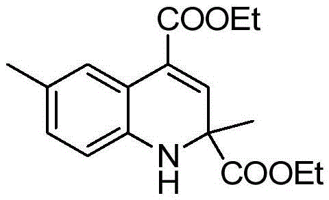 Method for efficiently preparing quinoline derivative from titanocene dichloride in cooperation with with sulfo-benzoic acid in water phase