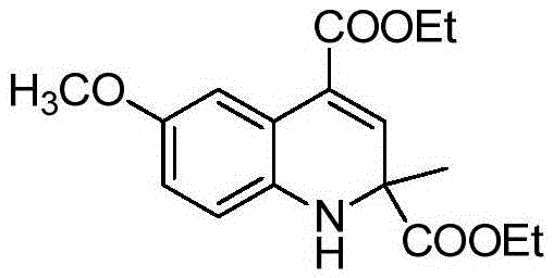 Method for efficiently preparing quinoline derivative from titanocene dichloride in cooperation with with sulfo-benzoic acid in water phase