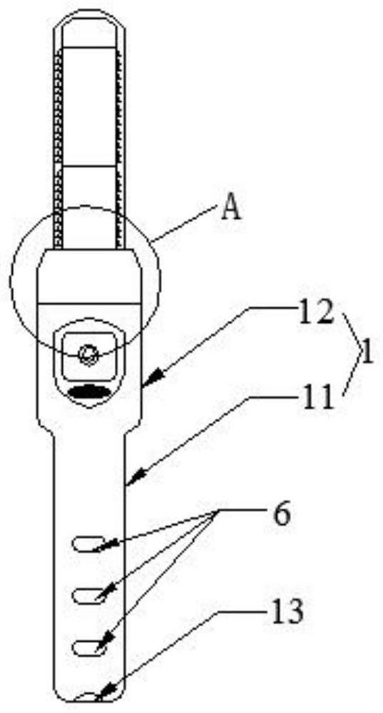 Portable alcohol measuring instrument