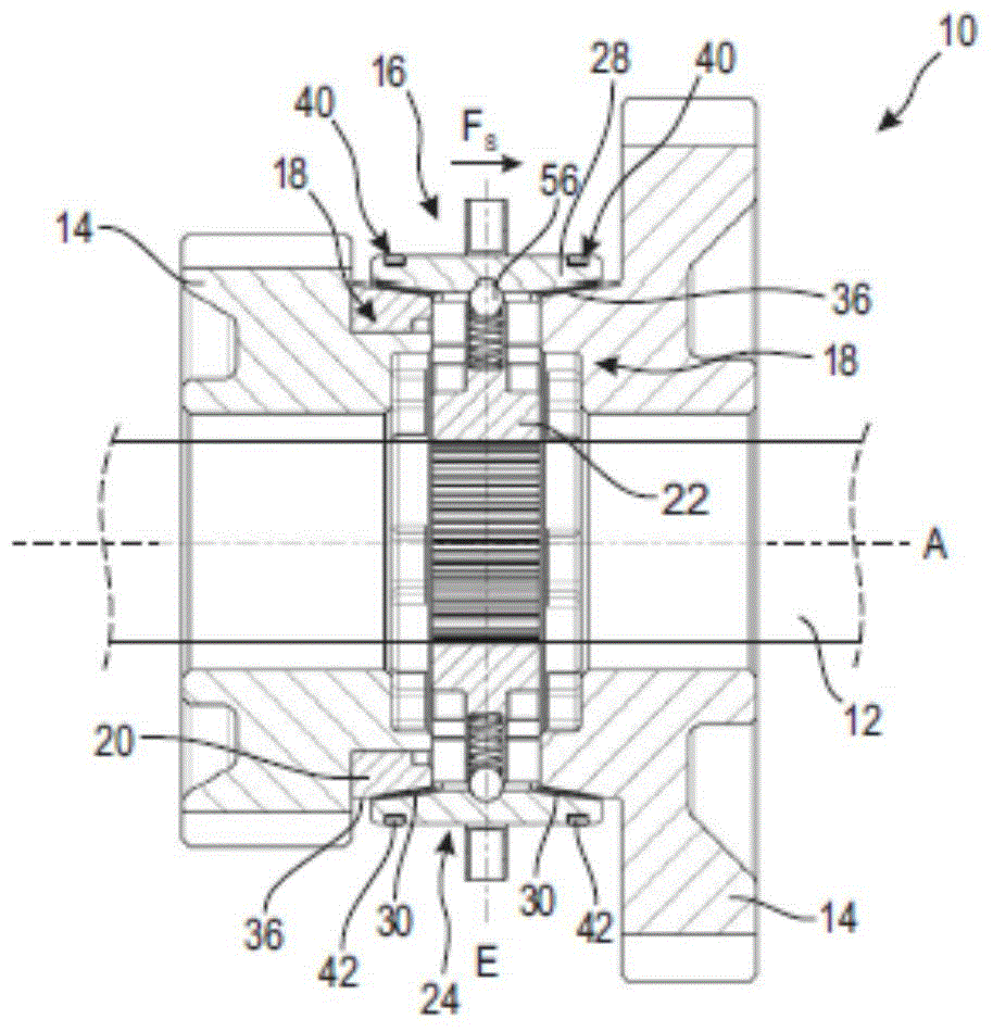 Embedded teeth joint used for automobile transmission