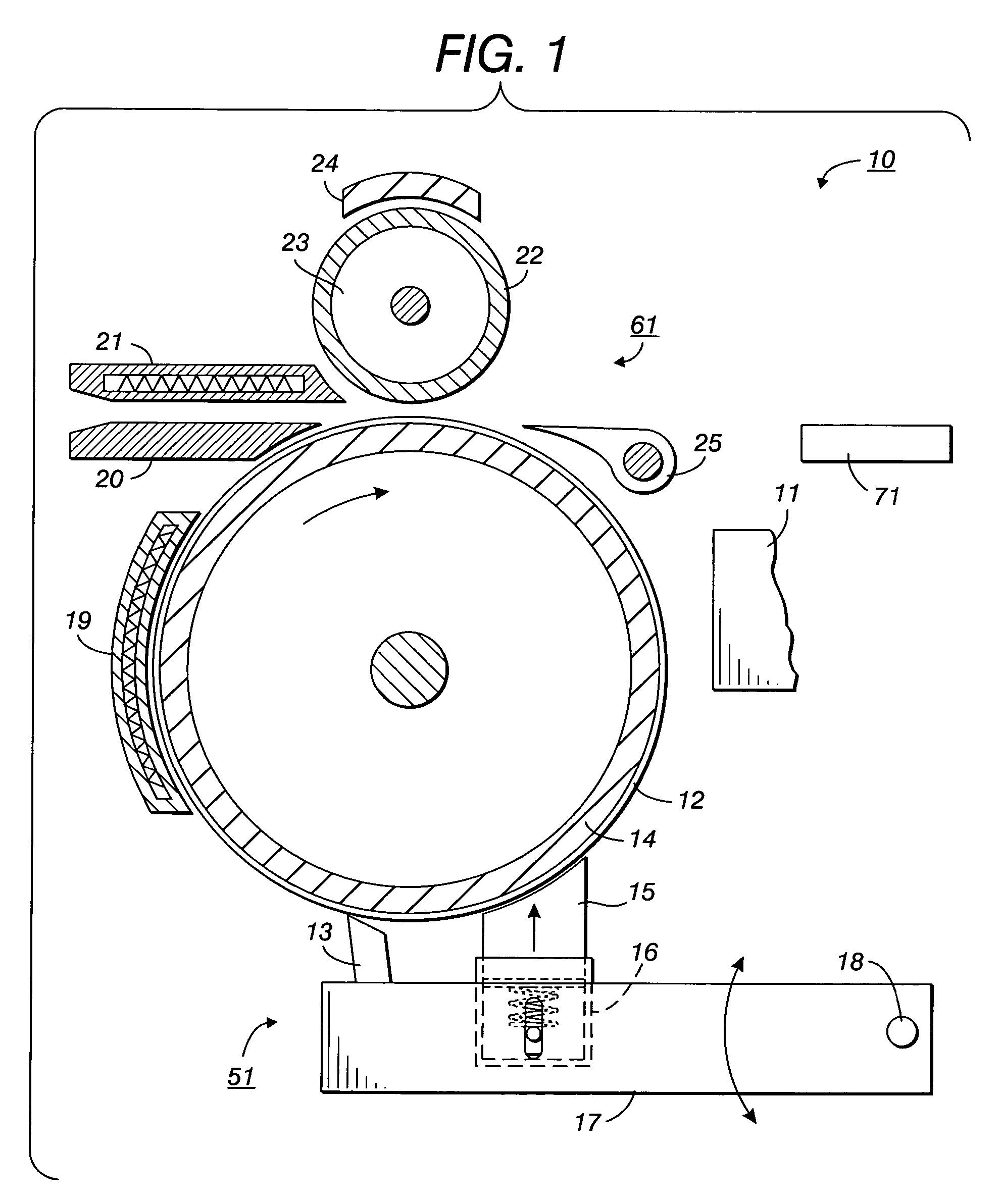 Printing processes employing intermediate transfer with molten intermediate transfer materials