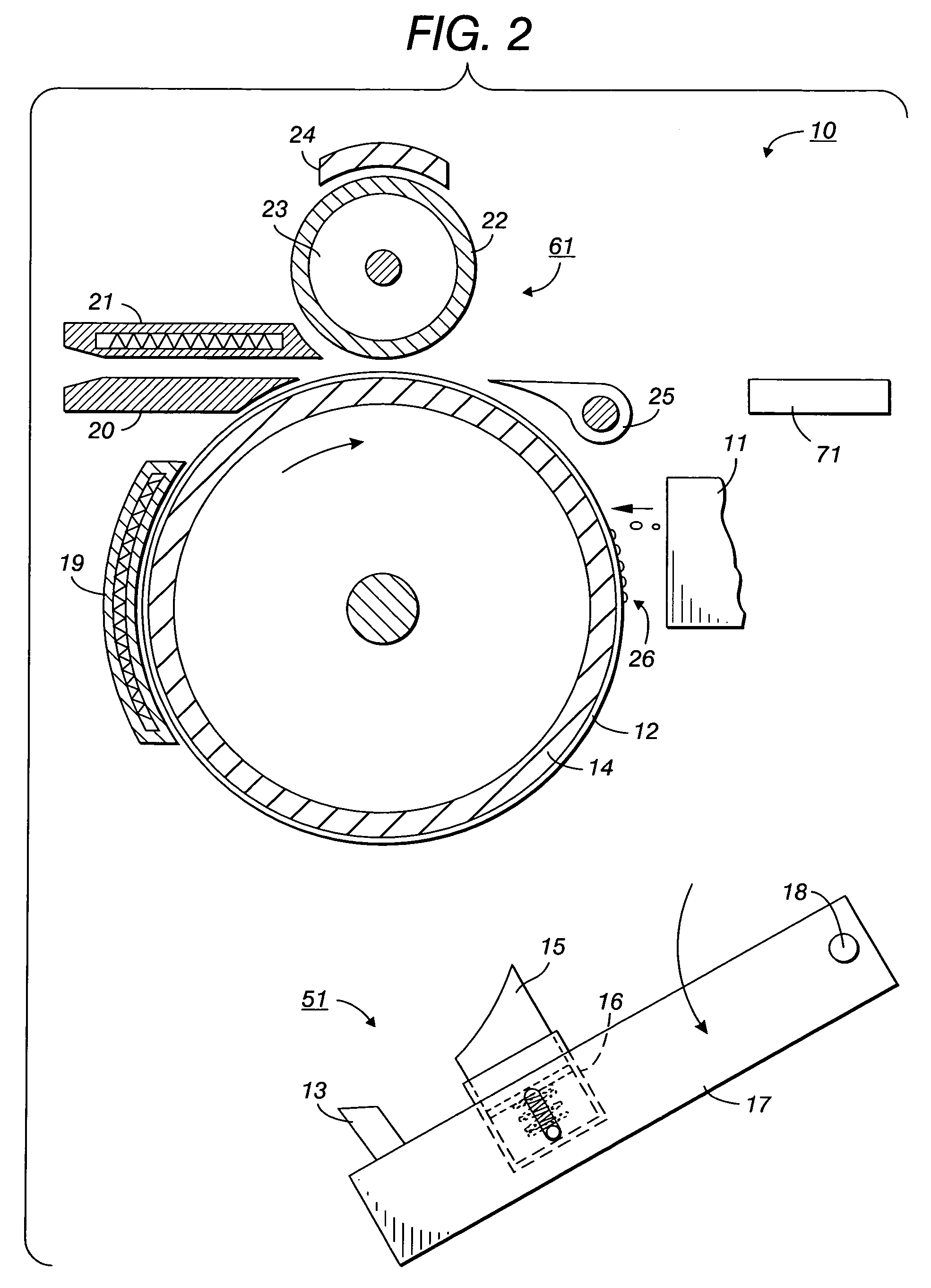 Printing processes employing intermediate transfer with molten intermediate transfer materials