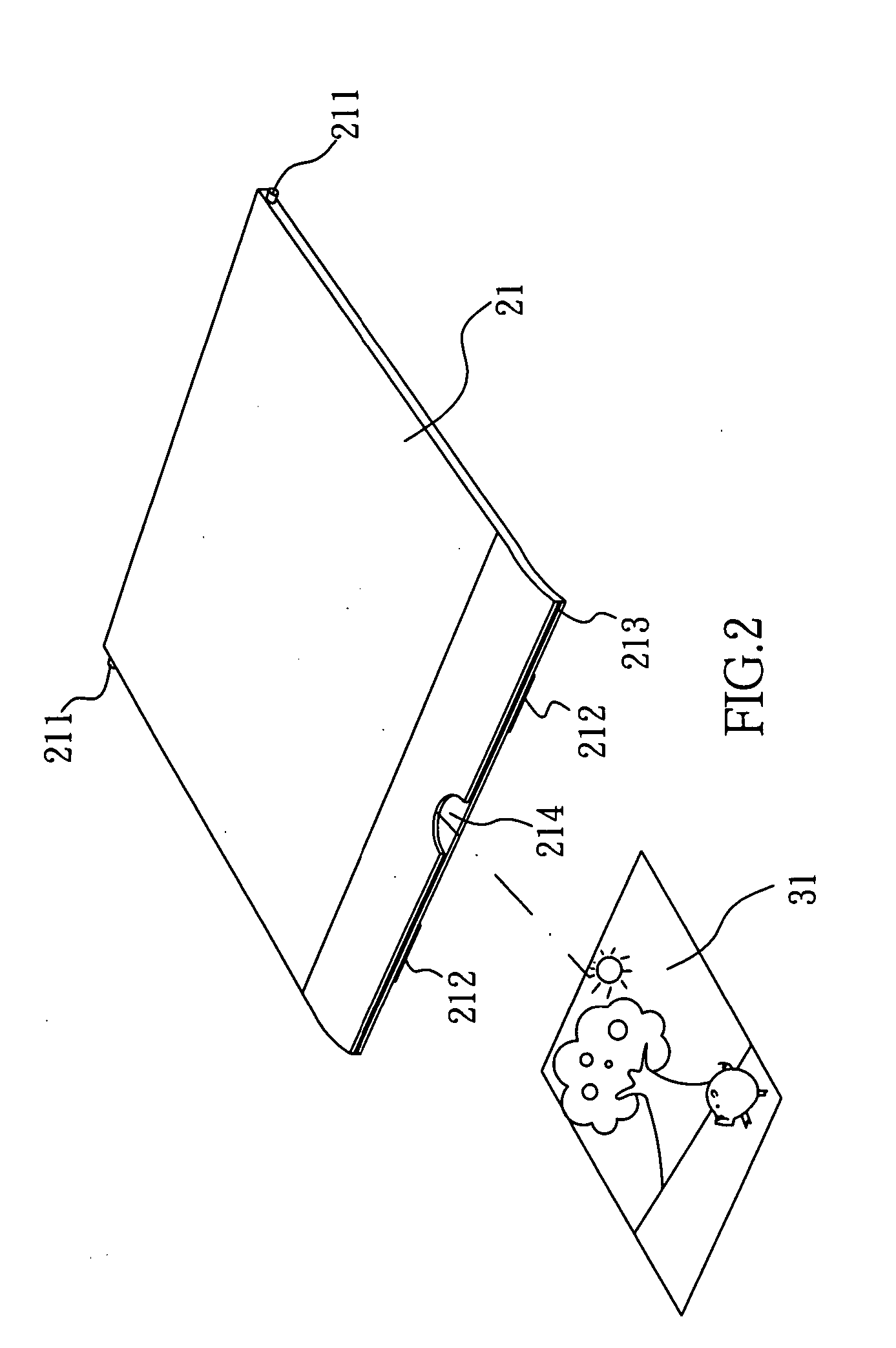 Rereconfigurable structure for panel of portable personal computer