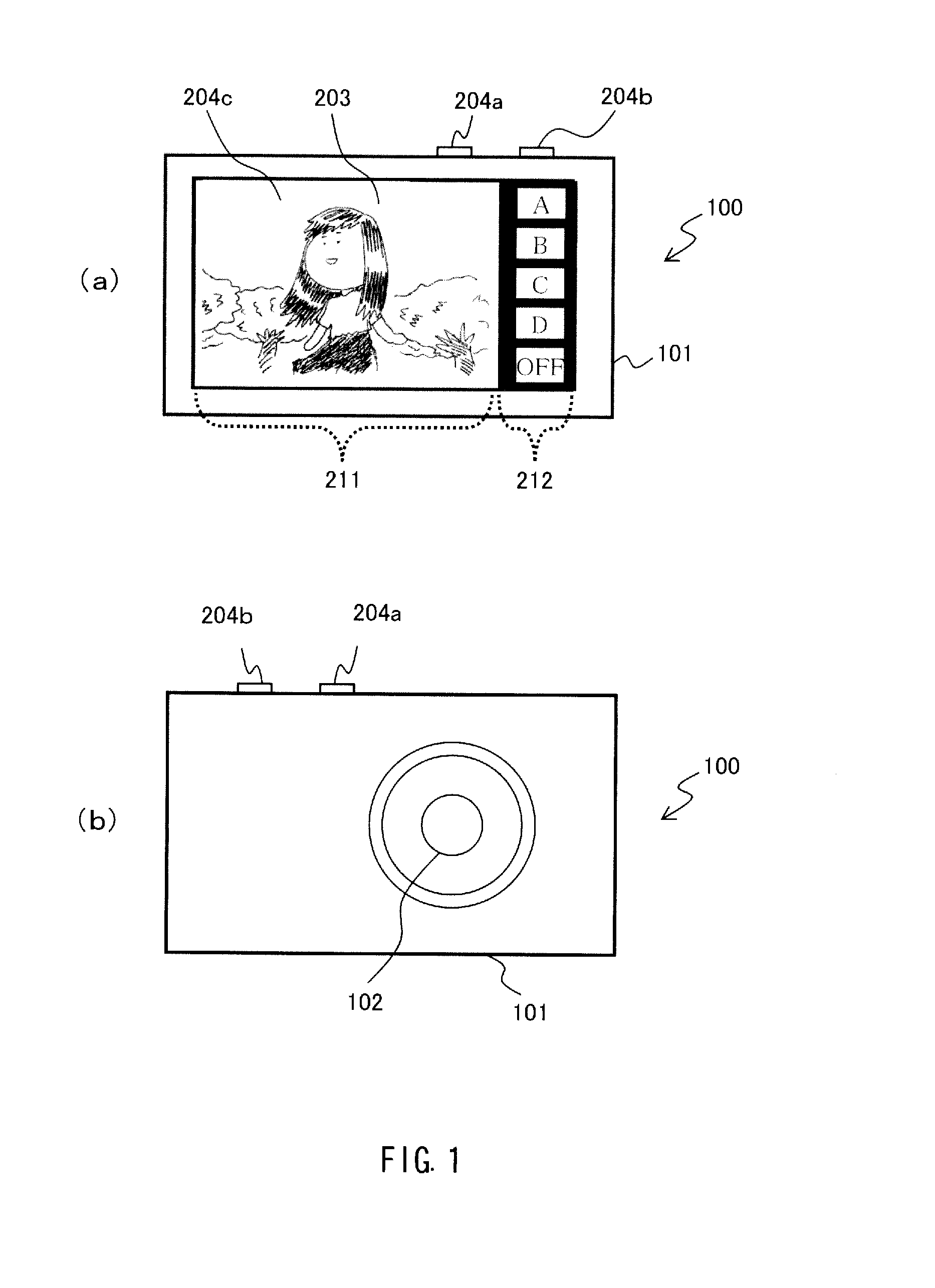 Electronic camera, image display device, and storage medium storing image display program