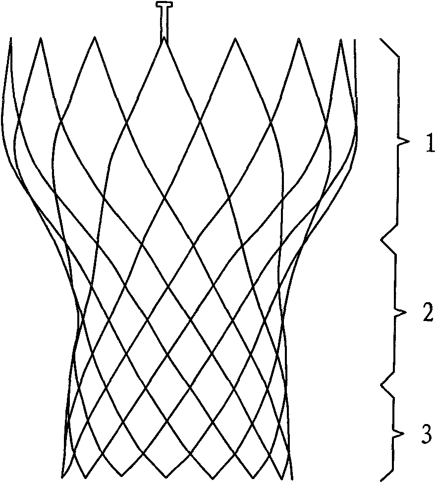 Conveniently-implantable artificial valve replacement device and scaffold