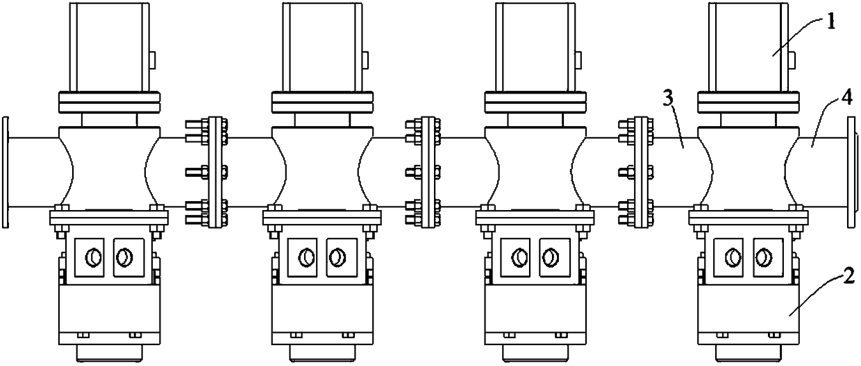 Asphalt foaming spraying apparatus and asphalt cold recycling device