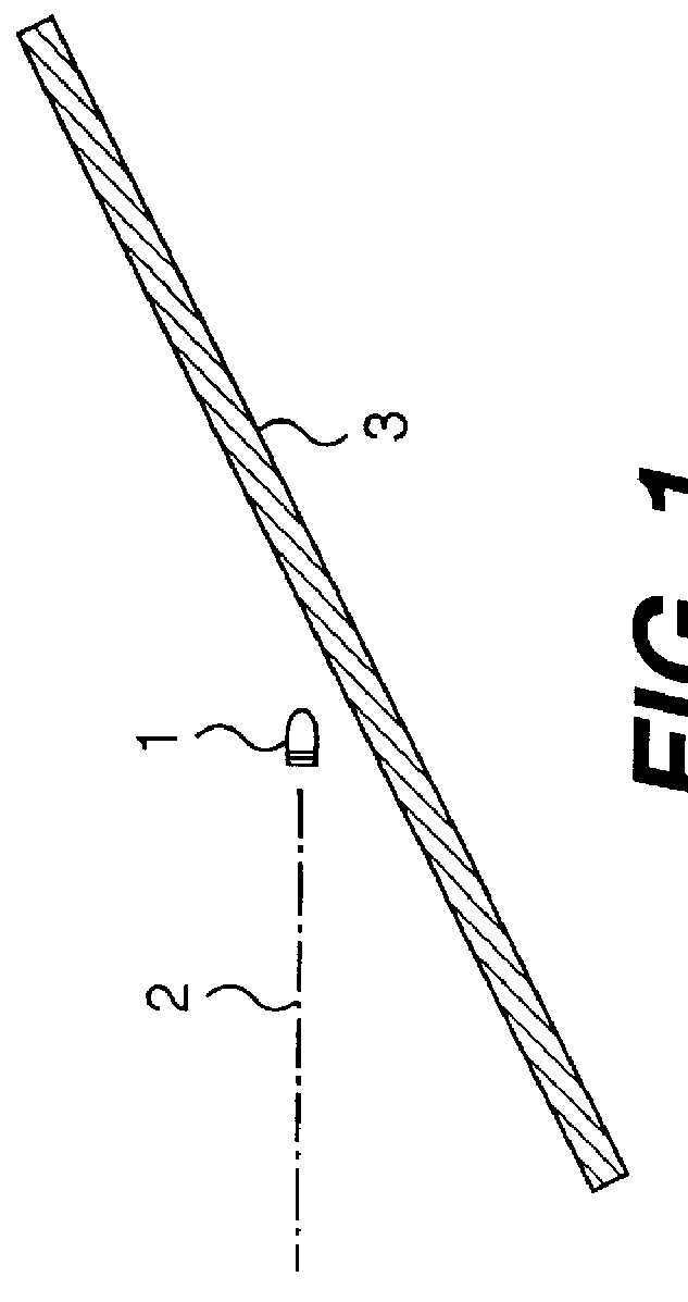 Bullet deflection, fighting position body armor