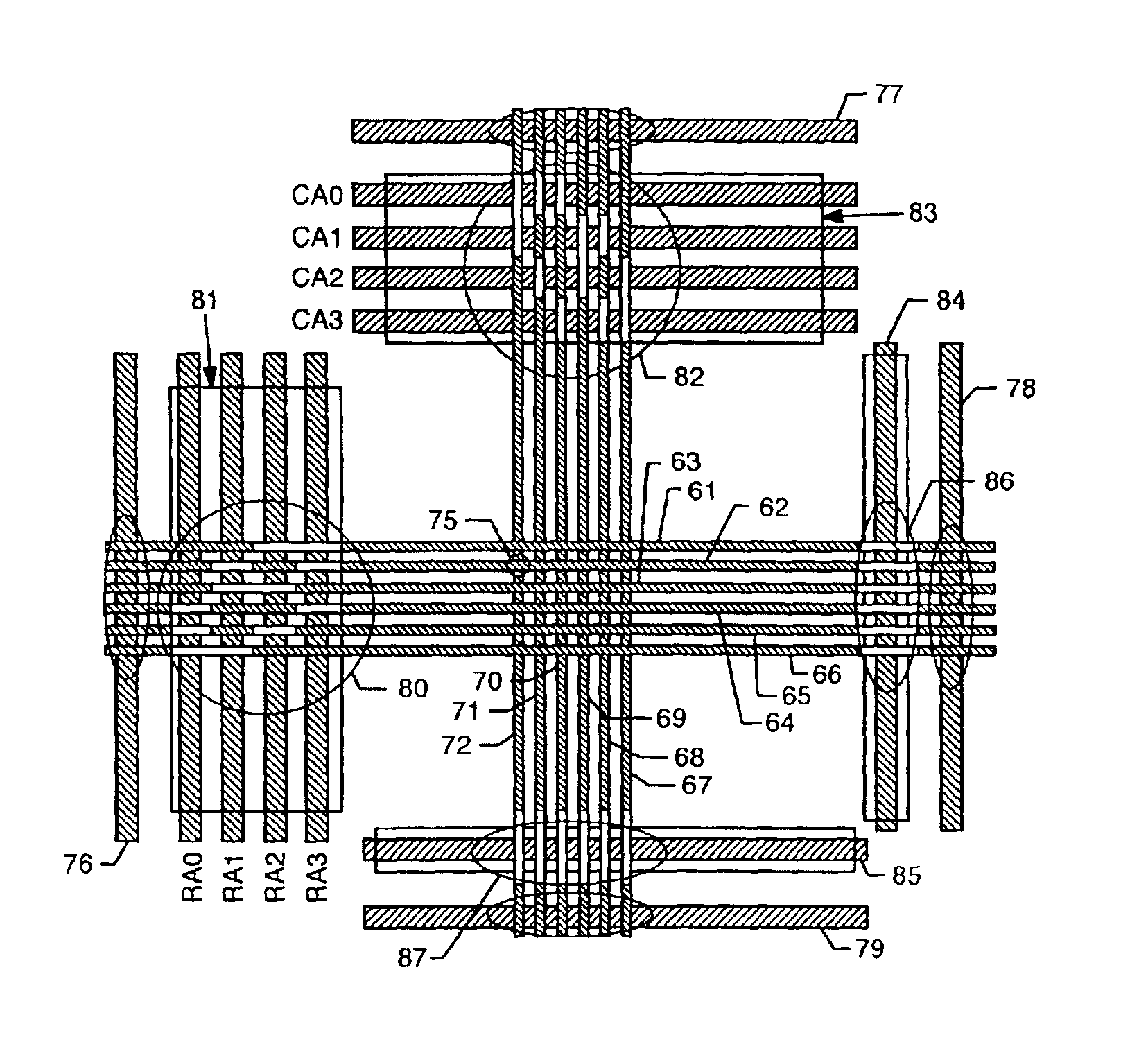 Sublithographic nanoscale memory architecture