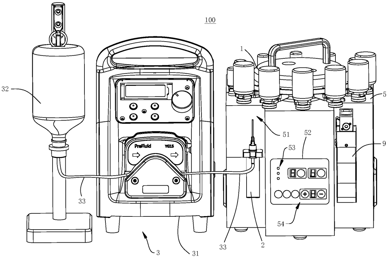 Automatic medicine dispensing machine for penicillin bottles