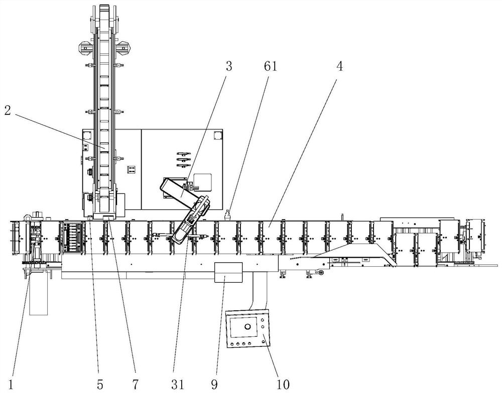 A kind of suction pipe loading method