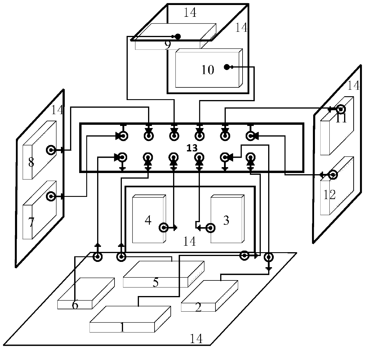 Electromagnetic parameter measurement system and method