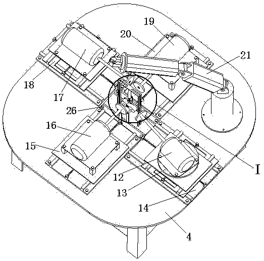 Full-automatic weight polishing device and polishing method