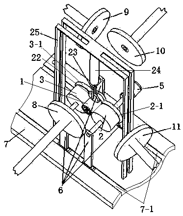 Full-automatic weight polishing device and polishing method