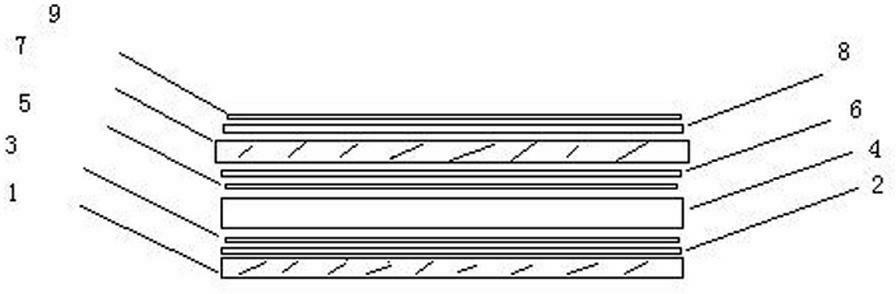 Multilayer composite board for construction and manufacturing method thereof